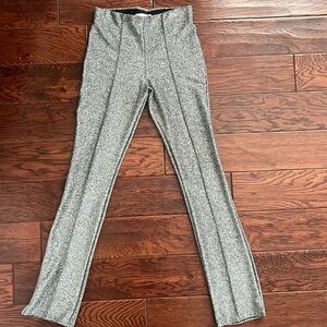 Zara/ Silver Sparkle Pants/ Size S